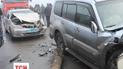Під Одесою в тумані на слизькій дорозі зіштовхнулися 25 авто