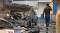 В Симферополе в новогоднюю ночь горел Центральный рынок