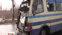 ДТП з Lanos спровокувала аварію маршрутки на Донеччині