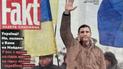Перша шпальта польської газети за 5 грудня