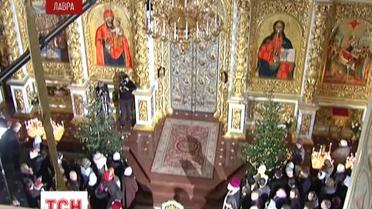 В главных храмах Украины встречают Рождество Христово