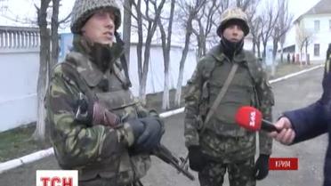 Журналістам вдалось проникнути на територію феодосійської військової частини