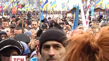 Киев захлестнуло рекордное количество митингующих