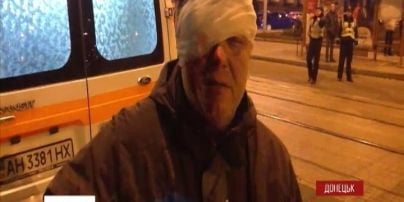 У Донецьку проросійські активісти почали вбивати і калічити мирних мітингарів