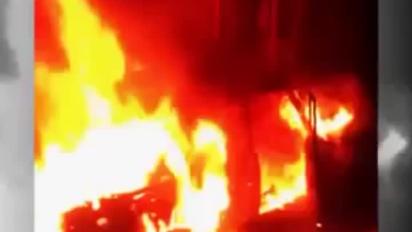 В Махачкале ресторан в торговом центре расстреляли из гранатомета