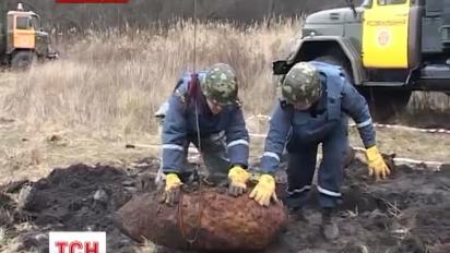 На Полтавщине дожди вымыли 5 авиабомб времен Отечественной Войны