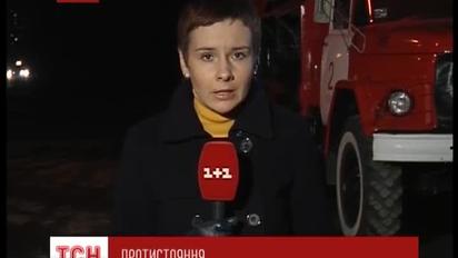 У Львові горіла база "Беркуту"