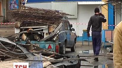 У Сімферополі в новорічну ніч горів Центральний ринок