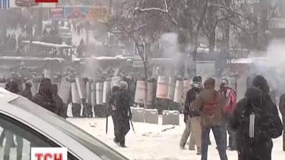 Відео ранкової атаки "Беркуту" на демонстрантів