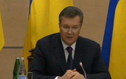 Янукович называет нынешнюю власть Украины нелегитимной