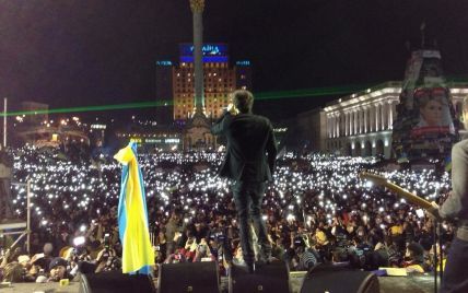"Золотий" склад Океану Ельзи запалив Євромайдан найкрутішими хітами (відео)