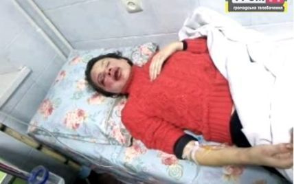 Жестоко избитая журналистка Татьяна Чорновол пыталась убежать от двух нападавших, но ее догнали