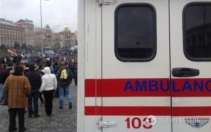 Медики госпитализировали семь активистов Евромайдана