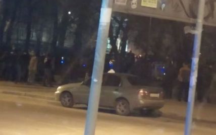В центре Киева активизировались "титушки" и "Беркут" (видео)