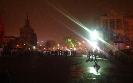 Евромайдан встречает 45 рассвет