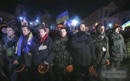 Під час нічного розгону Майдану кияни пішки йшли через усе місто, аби підтримати мітингувальників