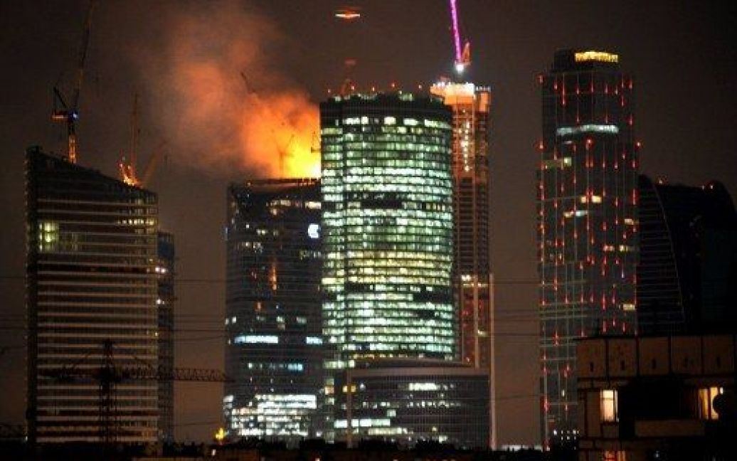 Пожежа у "Москва-Сііті" / © AFP