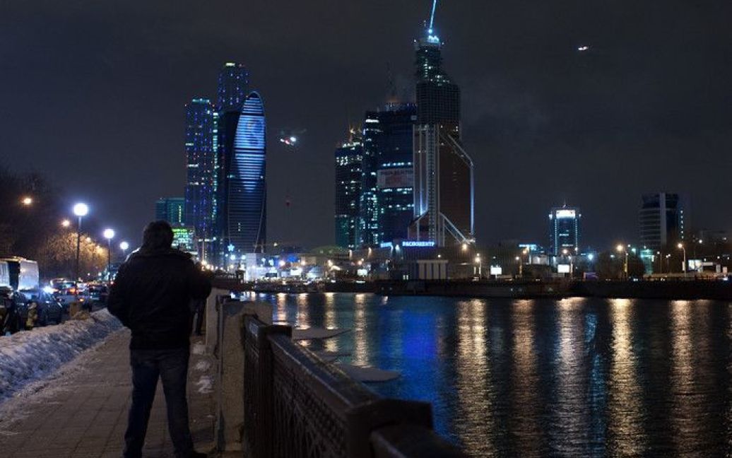Пожежа у "Москва-Сііті" / © gazeta.ru