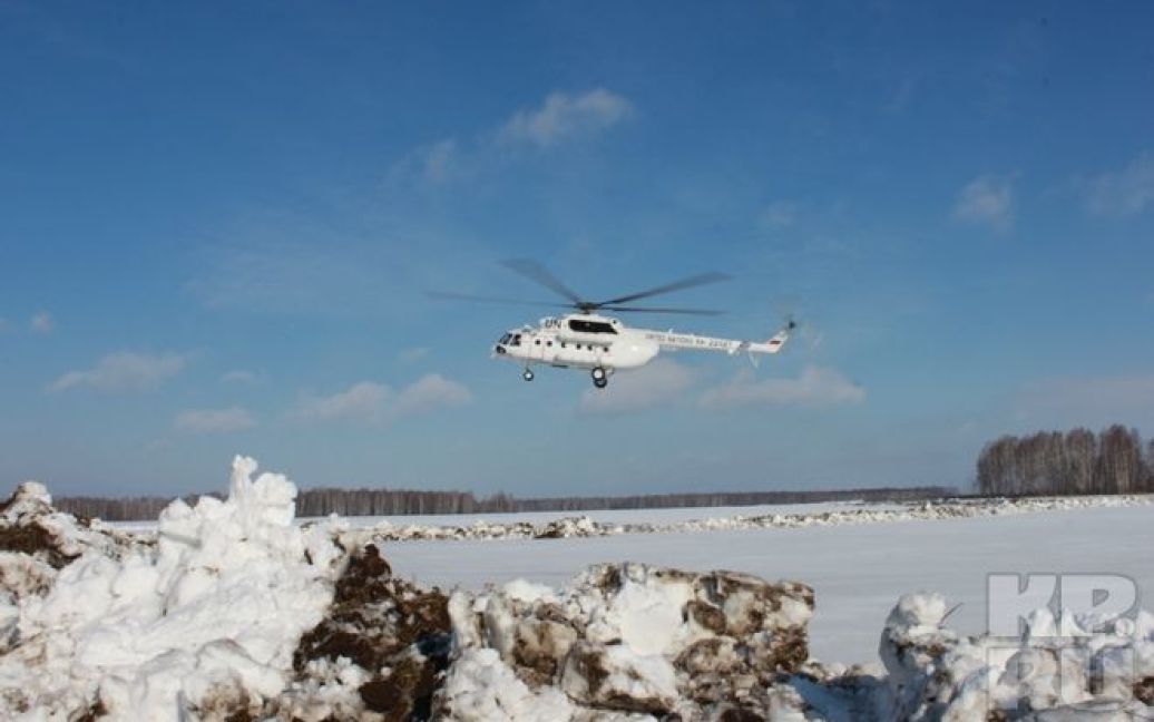 Пасажирський ATR-72 впав під Тюменню, в трьох кілометрах від аеропорту Рощино / © Комсомольская правда