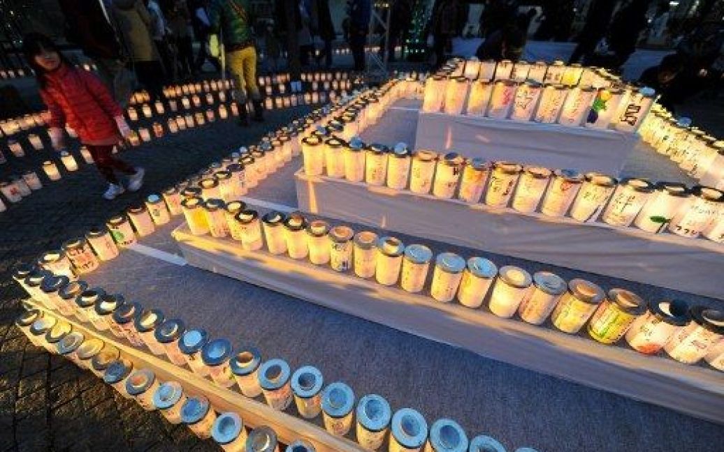 Перша річниця Великого землетрусу і цунамі в Японії / © AFP