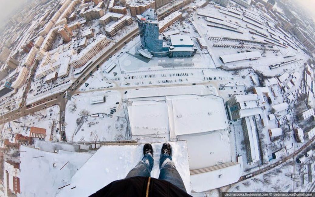 Вадим Махоров підкорює найвищі будівлі екс-СРСР / © фото Вадима Махорова