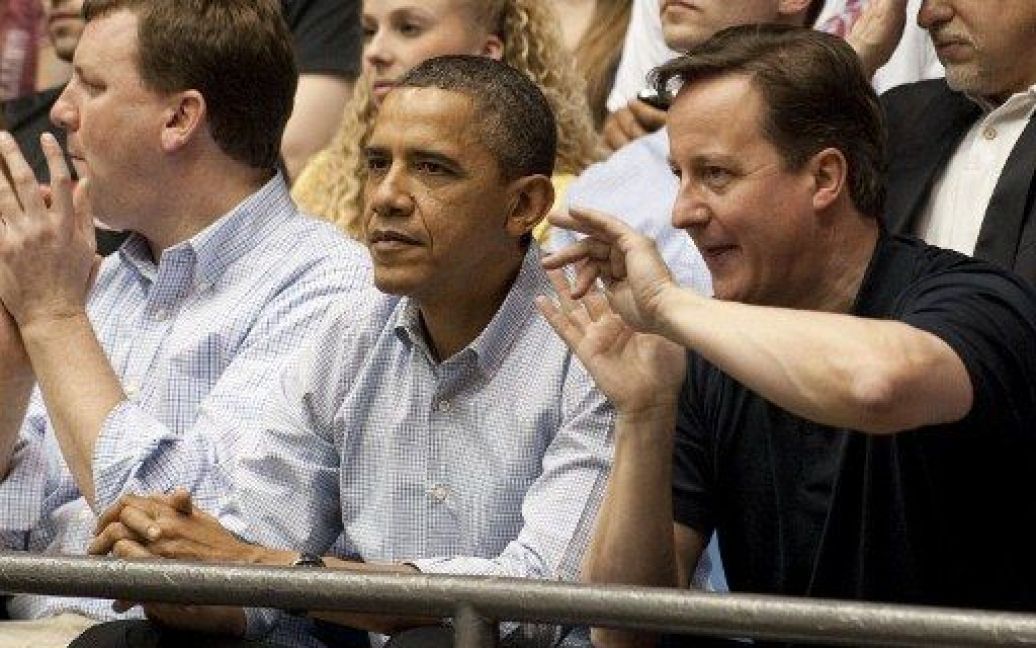Обама зводив Кемерона на баскетбол / © AFP