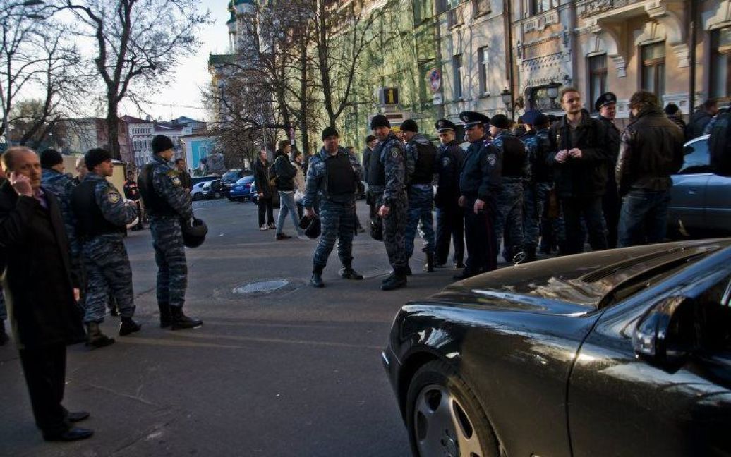 В Києві провели акцію на захист Андріївського узвозу / © Facebook/Юлия Кочетова