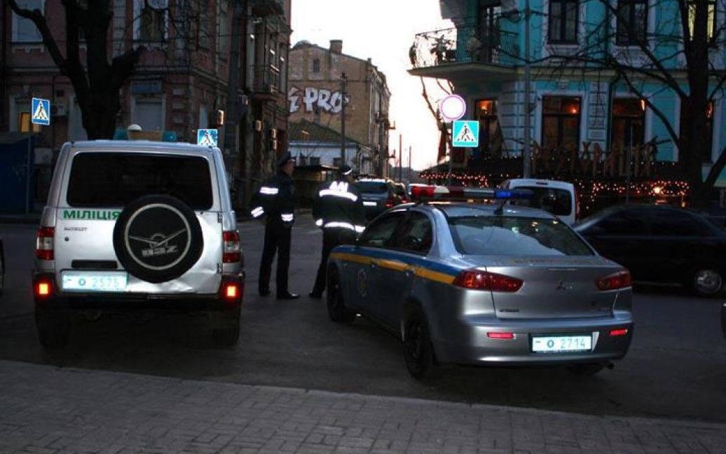 В Києві провели акцію на захист Андріївського узвозу / © Facebook/Ян Медников