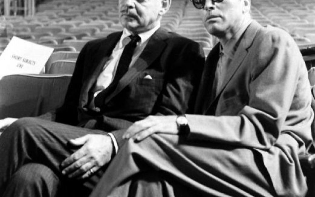 Кларк Гейбл і Берт Ланкастер. 1958 рік / © LIFE