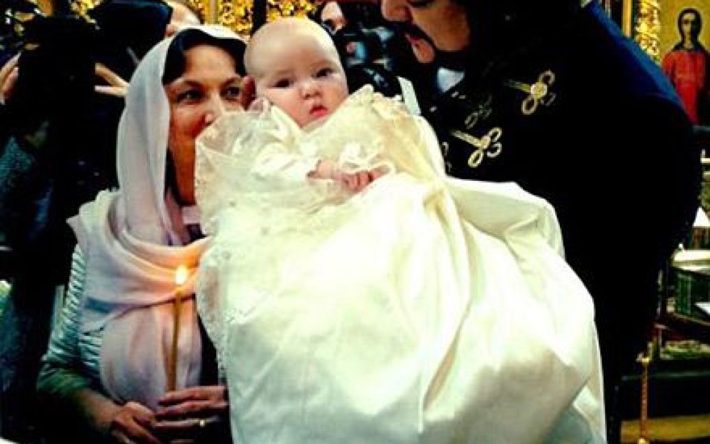 Філіп Кіркоров охрестив свою доньку Аллу-Вікторію / © Комсомольская правда