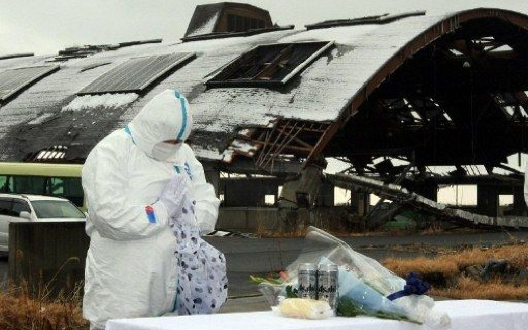 Перша річниця Великого землетрусу і цунамі в Японії / © AFP