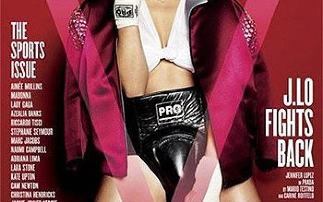 Дженніфер Лопес у образі дівчини боксера. / © 