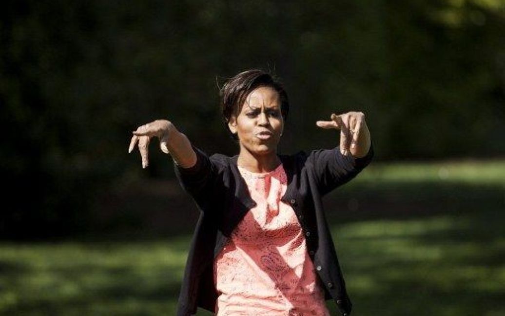 Мішель Обама висадила город біля Білого дому / © AFP