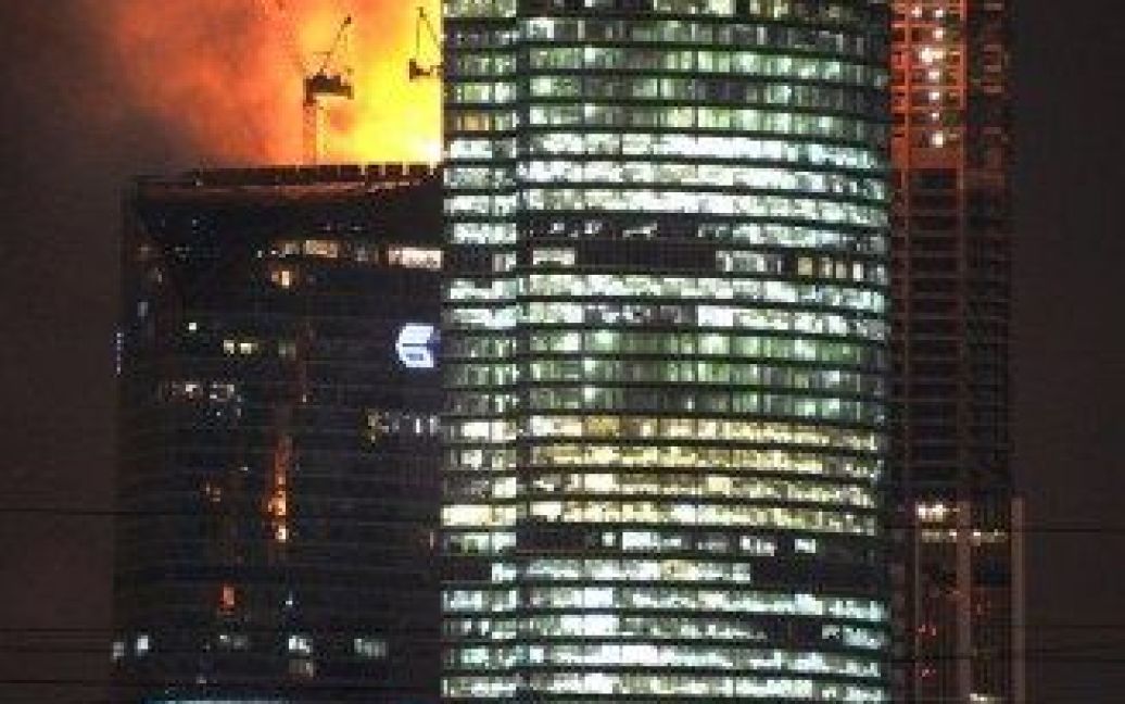 Пожежа у "Москва-Сііті" / © AFP