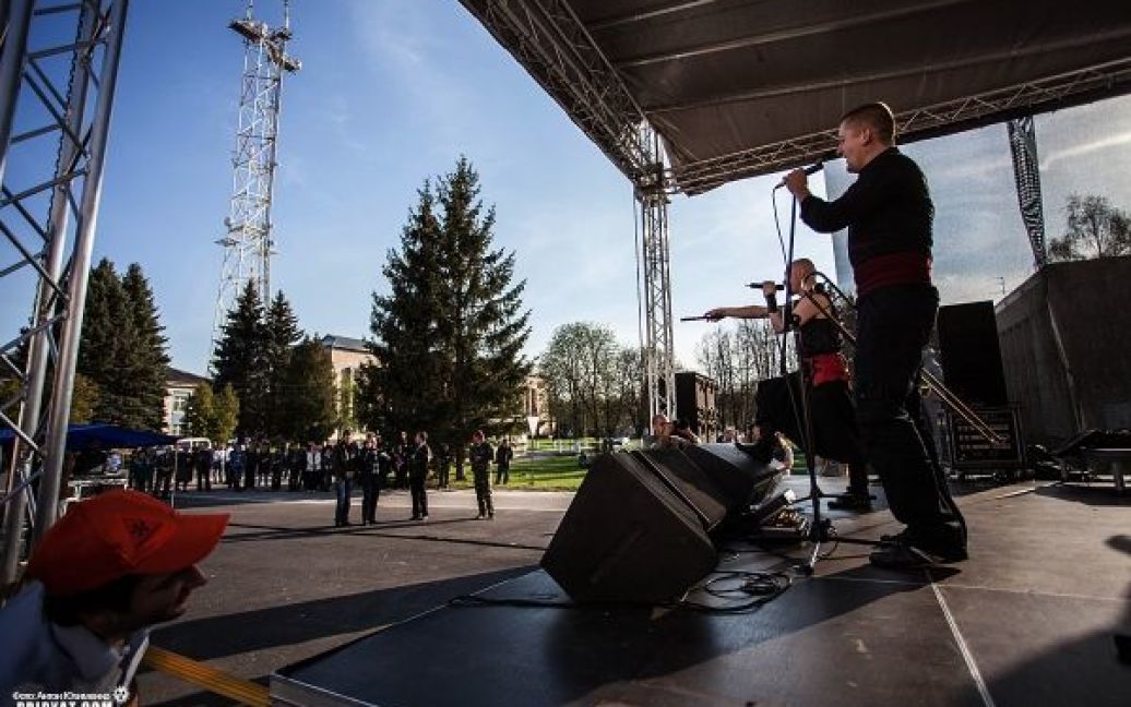 "Гайдамаки" зіграли концерт у Чорнобилі / © Антон Юхименко