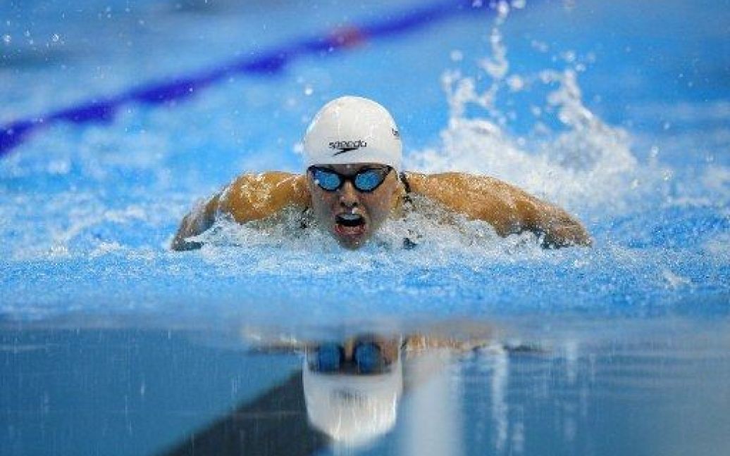 Австралія, Аделаїда. Австралійський плавець Ліббі Трікетт вийшов у півфінал на 100 м стилем батерфляй під час олімпійських відбіркових випробувань в Аделаїді. / © AFP