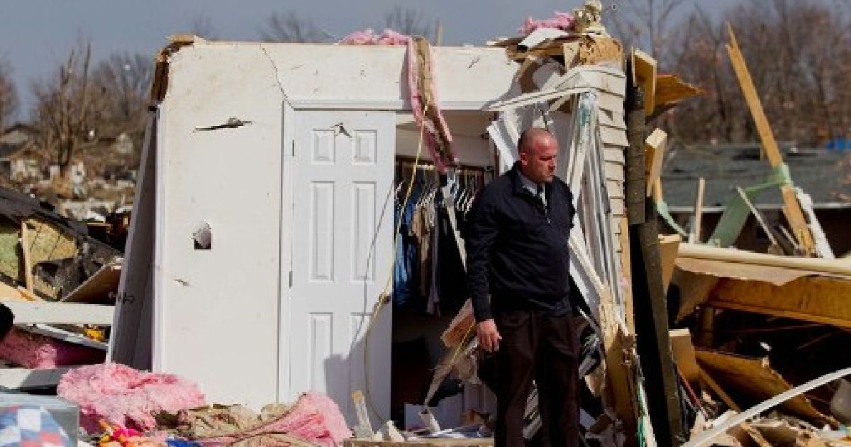 По США прокотилася хвиля руйнівних торнадо / © AFP