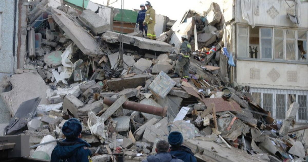 Жертвами вибуху в будинку в Астрахані стали 10 людей