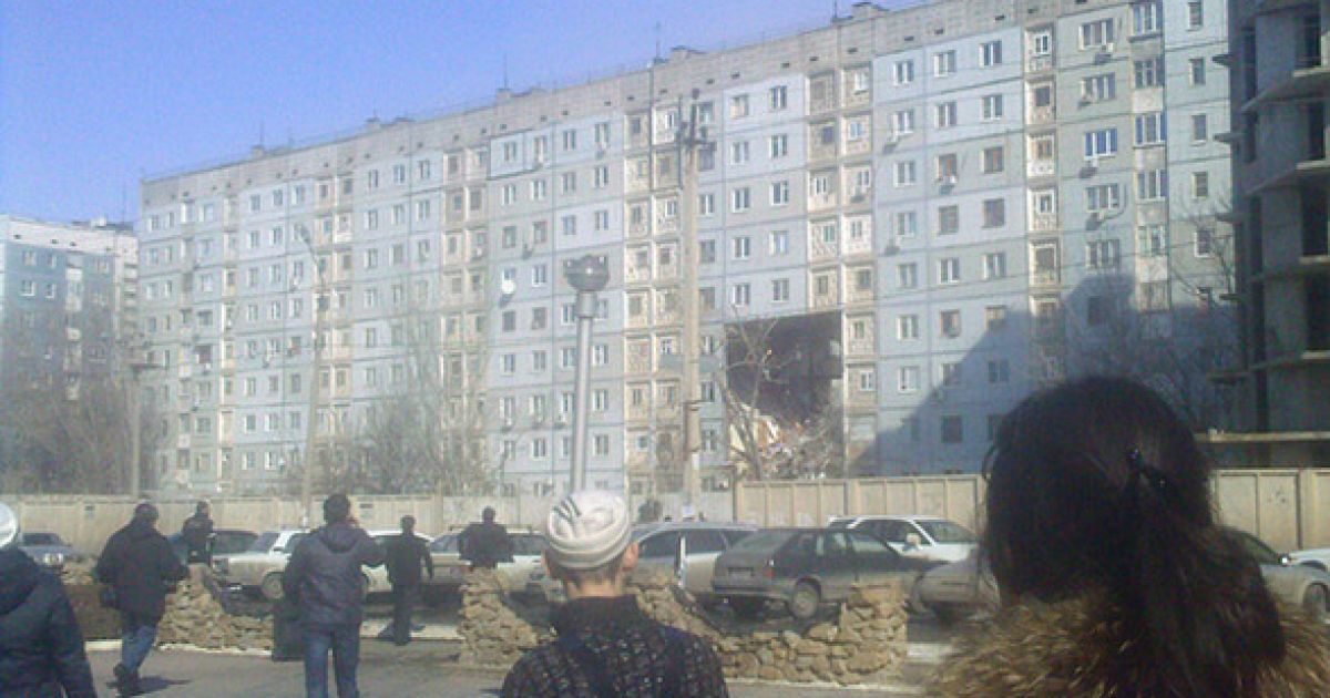 В Астрахані стався вибух у дев&rsquo;ятиповерхівці, є жертви. / © Ридус