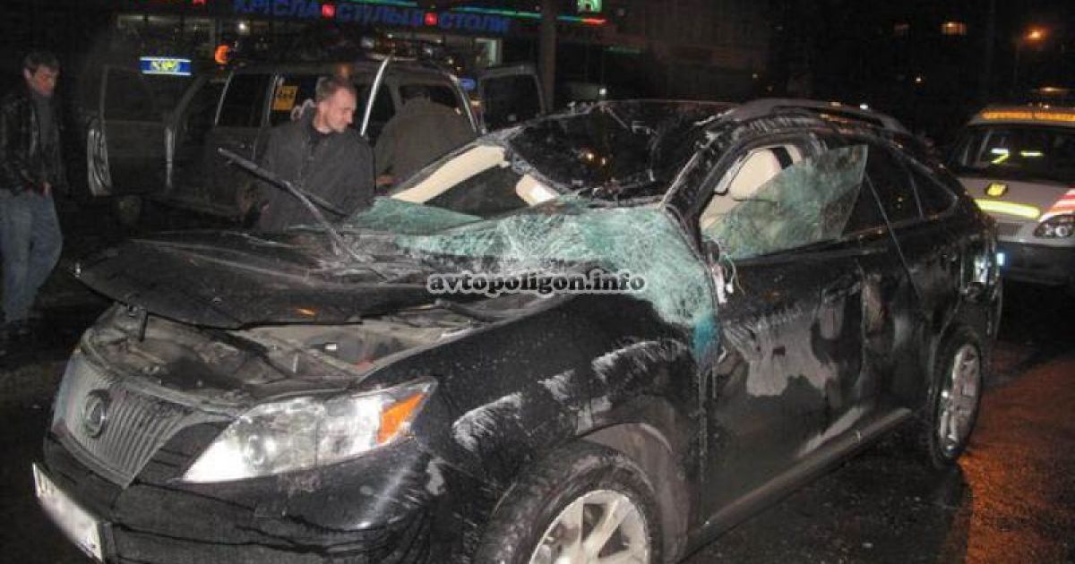 У ДТП за участі Lexus та авто Лук'яненка дочка генерала не замішана