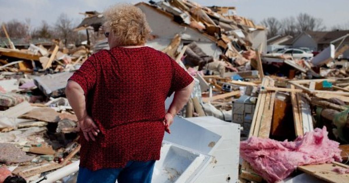 По США прокотилася хвиля руйнівних торнадо / © AFP