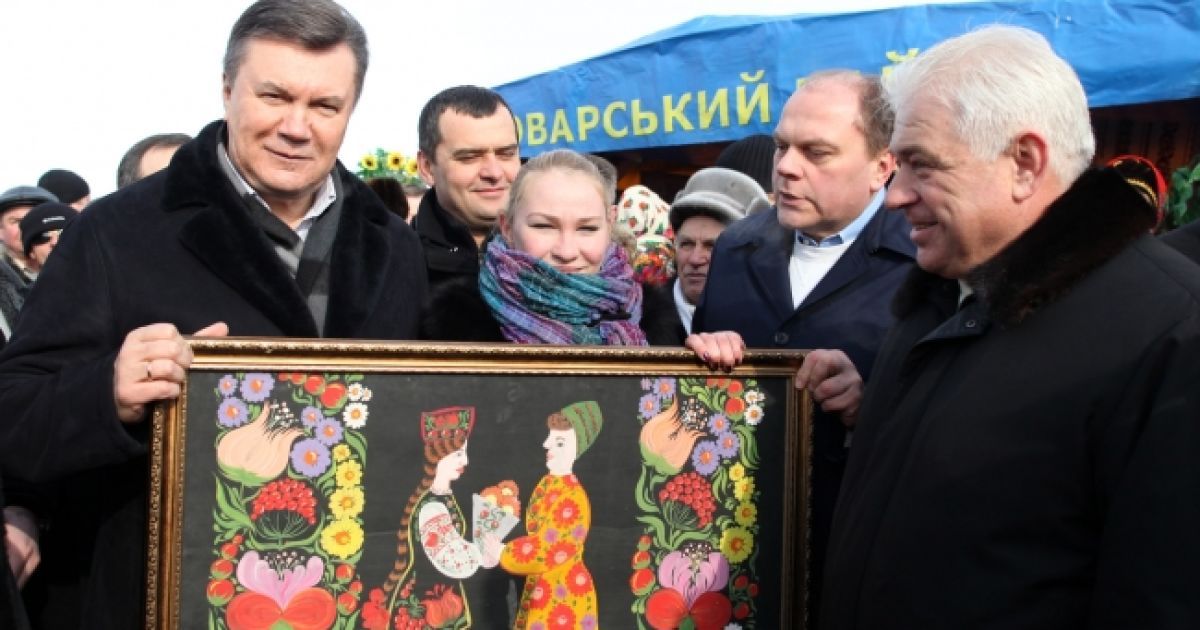 Янукович відгуляв Масляну у Вишгороді / © Офіційний сайт Президента України