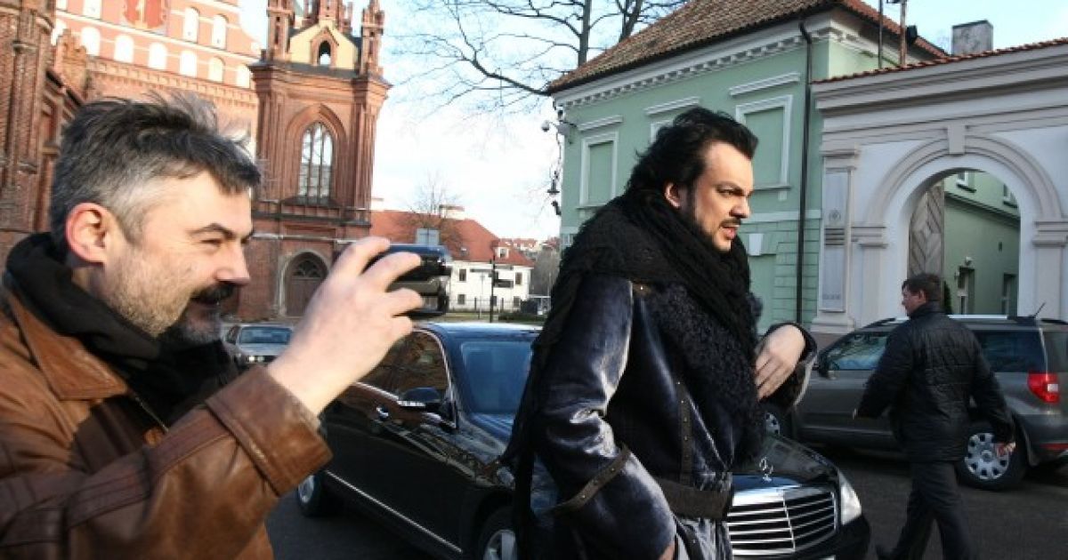 Філіп Кіркоров у Вільнюсі
