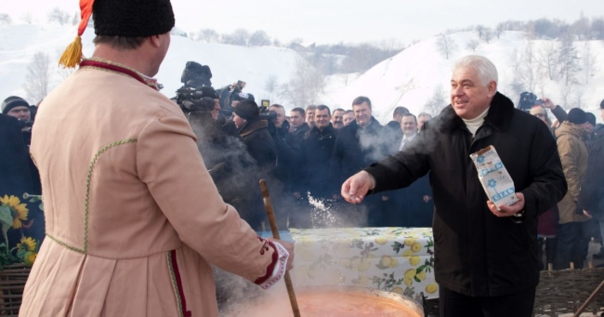 Янукович відгуляв Масляну у Вишгороді / © Офіційний сайт Президента України