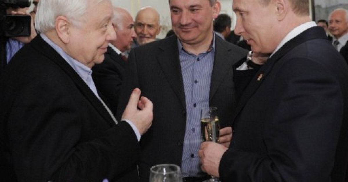Володимир Путін і Олег Табаков / © AFP