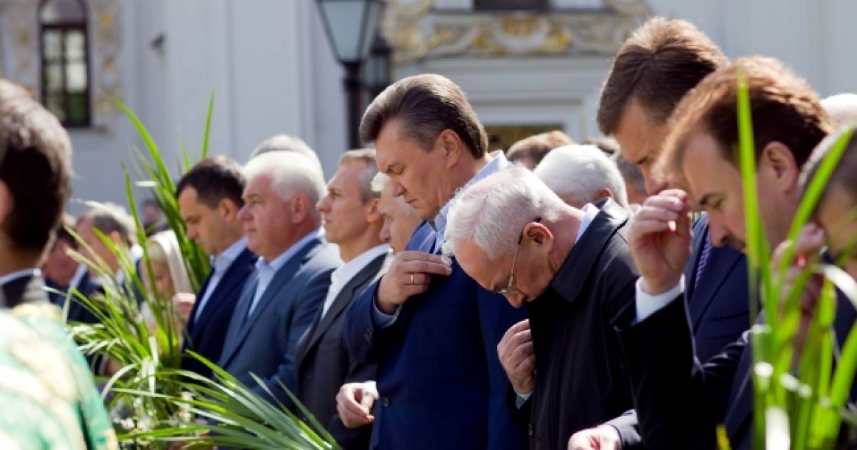Янукович відвідав Лавру / © President.gov.ua