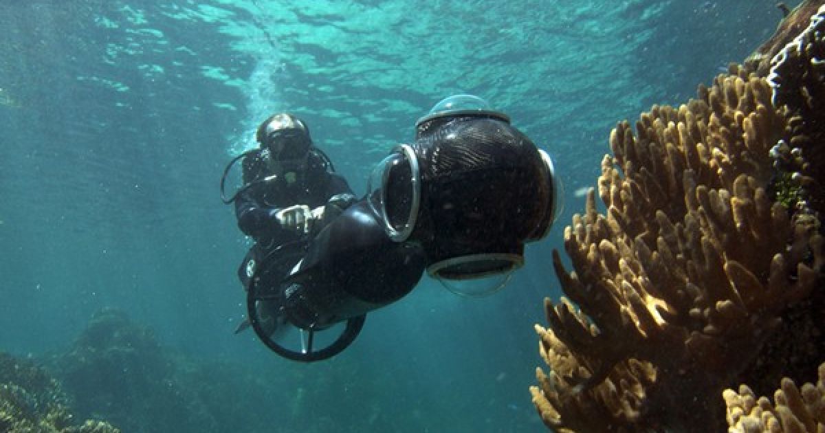 Google зніймає тривимірні підводні панорами Коралового моря / © Catlin Seaview Survey