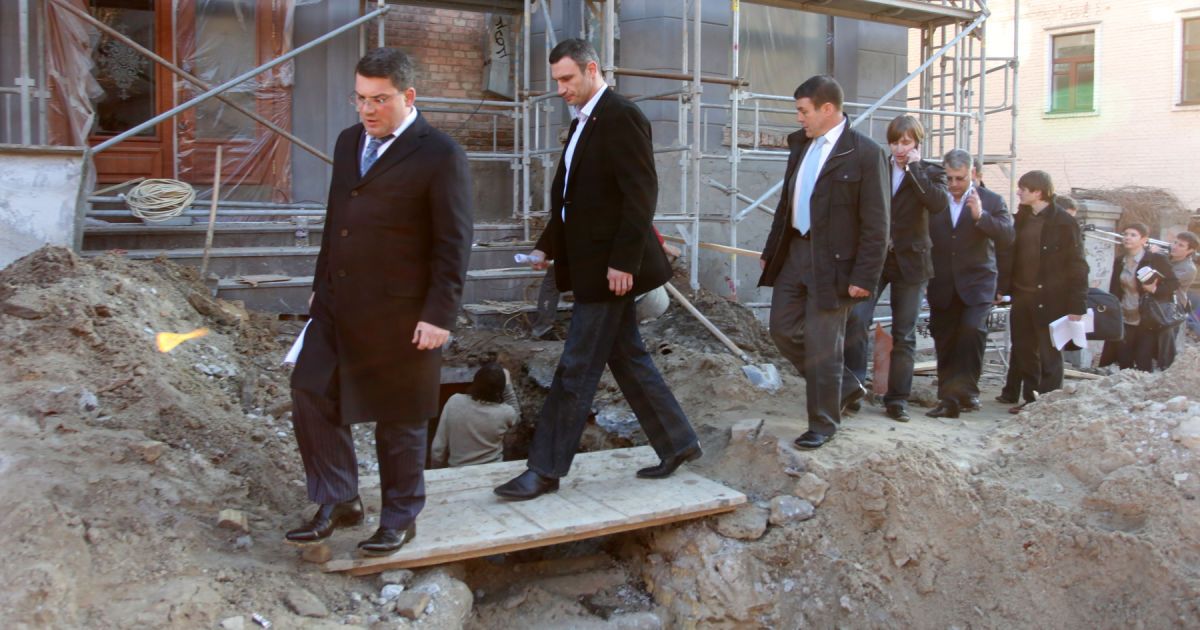 В Києві провели акцію на захист Андріївського узвозу