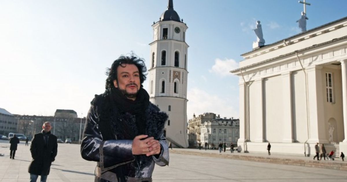 Філіп Кіркоров у Вільнюсі