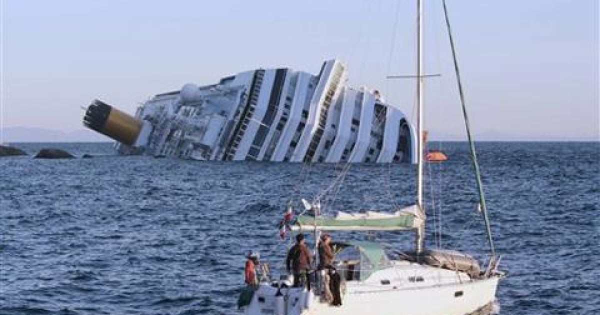 Капітану Costa Concordia загрожує 15 років тюрми